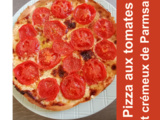 Pizza aux tomates et crémeux de parmesan (Expert Cuisine Elsay) - La Machine à Explorer