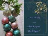 Bonnes fêtes de Pâques