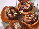 Escargots briochés au cherry curd {étiquettes cadeau imprimables}