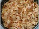 Farfalle crémeuses au poulet {One pot pasta}