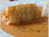 Médaillons de sole, sauce crevettes