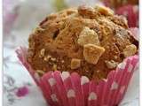Muffins praliné amandes