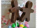 Sucettes au chocolat et aux noisettes caramélisées {et cadeaux à gagner !}