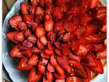 Tarte pâtissière aux fraises