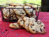 Cookies de ny (& de Melle Banane) Chocolat Noir, Nougat, Amandes & Pécan