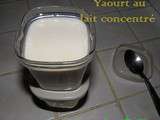 Yaourts au lait concentré sucré