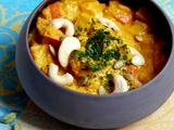Curry d'automne au potimarron et céleri