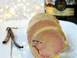 Foie gras à la vanille et au rhum