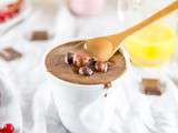 Nutella maison avec les oeufs de Pâques: pâte à tartiner chocolat noisettes à tomber par terre