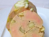 Terrine de foie gras à la pomme granny et manzana