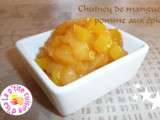  Spécial Fêtes  Chutney de mangue et pomme aux épices
