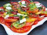 Salade de tomates anciennes
