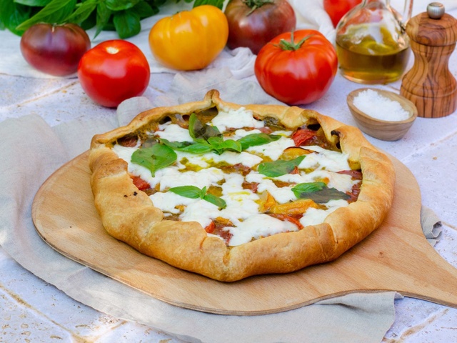 Recettes De Tarte Tomate Et Burrata