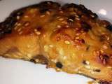 Saumon rôti au miel et au sésame