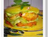 Millefeuille Courgette Tomates - Qu'es aquo Chichourlette