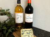 2 meilleurs vins avec le Bleu d’Auvergne ! 🧀