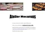Atelier Spécial Macarons le 15 juin en Val d'Oise