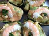 Avocat crevette classique