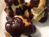 Choux à la crème, éclairs au chocolat, profiteroles
