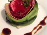 Dôme de légumes cru cuit