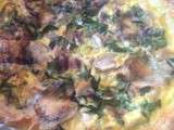 Quiche poulet fromage de chèvre