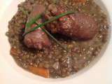 Saucisses lentilles