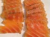 Saumon gravlax