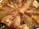 Tarte tatin d'endives au beaufort et au bacon
