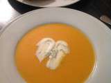 Velouté de butternut à la mimolette
