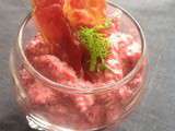 Verrine de betterave