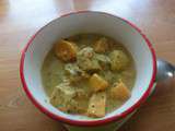 Curry aux patates et tempeh façon  satay   [Vegan]