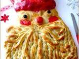 Père Noël en pâte à pain