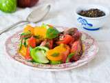 Summery Heirloom Tomato Salad