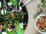Warm Roast Beetroot, Asparagus & Lentil Salad