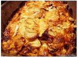 Gratin de pommes de terre au celeri rave et au chorizo