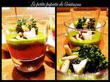 Verrine Betterave et Thon avec son émulsion de persil