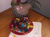 Cupcakes café chocolat bonbons