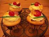 Cupcakes fruits confits façon embassadeur