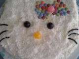 Gâteau sans oeufs d'anniversaire hello kitty