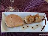 Foie gras vapeur (au Thermomix) gelée et figues confites au Vouvray