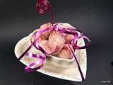 Truffes de biscuits roses de Reims