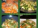 Wok de légumes à la dinde