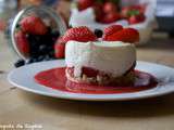 Cheese cake fraises basilic – Foodista Challenge #18