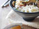 Risotto champignons et Pancetta