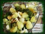 Salade de brocolis et sauce Aioli