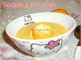 Soupe a l'orange