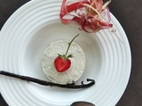 Cheesecake Rhubarbe Vanille