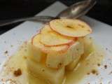 Dessert a l'Ananas  Emulsion  Citron Vert Huile d'Olive et Miel