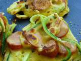 Galettes Courgettes Knackis