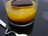 Gelee De Mangue Sur Sa Mousse Au Chocolat Extra Légère